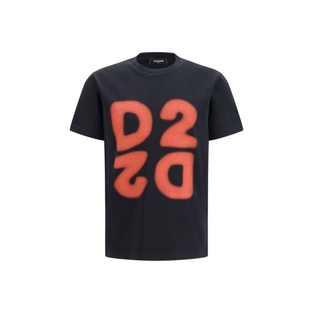 Dsquared² Black Cotton Men's T-Shirt